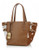 Lauren Ralph Lauren Haircalf Lorna Tote - Pony/Saddle