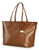 Lauren Ralph Lauren Tate Classic Leather Tote - Lauren Tan