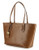 Lauren Ralph Lauren Tate Leather Shopper - Lauren Tan