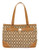 Nine West 9 Jacquard Medium Shopper - Brown