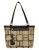 Nine West Vegas Signs Medium Shopper - KHAKI DARK BROWN