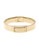 Michael Kors GOLD TONE HINGE BANGLE - GOLD