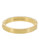 Michael Kors Gold Tone Hinge Bangle Bracelet - Gold