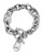 Michael Kors Silver Tone Toggle Link Bracelet - Silver