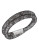 Swarovski Silver Tone Swarovski Crystal Wrap Bracelet - BLACK