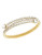 Swarovski Twisty Bangle Drop - Gold