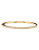 Nadri Gold Channel set Hinged Bangle - GOLD