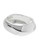 Robert Lee Morris Soho Curve Hinged Bangle - Silver