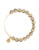 Alex And Ani Luxe Smoke  Beaded Bangle - Gold