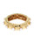 R.J. Graziano Stretch Gold Bangle with Pearls - White