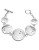 Kenneth Cole New York Silver Circle Toggle Bracelet - SILVER