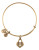 Alex And Ani Key To My Heart Charm Bangle - GOLD