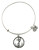 Alex And Ani Nautical Charm Bangle - SILVER