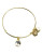 Alex And Ani April Birthstone Charm Bangle - GOLD