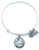 Alex And Ani Capricorn Ii Charm Bangle - Silver