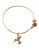 Alex And Ani Hummingbird Charm Bangle - GOLD