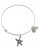 Alex And Ani Starfish Charm Bangle - SILVER