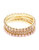 Expression 5 Piece Rhinestone Stretch Bracelet Set - Pink