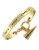 Bcbgeneration Softly Spoken Gold Plated Glass Faith-Hope-CharityToggle Bracelet - GOLD