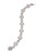 Nadri Cubic Zirconia All Around Bezel Bracelet - SILVER