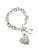 Guess Graffiti Heart Bracelet - Silver