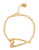 Robert Lee Morris Soho Metal Charm Bracelet - Gold
