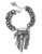 Guess Hematite Charm Bracelet - Grey