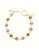 Jones New York Boxed Gold Multi Coloured Stone Tennis Bracelet - Gold