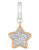 Swarovski Rose Gold Star Charm - Rose Gold