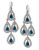 Carolee Simply Blue Pave Crystal Chandelier - Blue