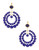 Kenneth Jay Lane Wire earring - Blue