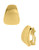 Robert Lee Morris Soho Wide Wedge Clip-On Earring - Gold