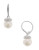 Nadri Pearl Drop with Pave Accents - RHODIUM