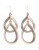 Jones New York Double Teardrop Earring - SILVER