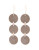 Jones New York Triple Disk Drop Earring - SILVER