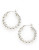 Lauren Ralph Lauren Small Braided Hoop - SILVER