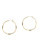 Nine West Hoop Earring - GOLD