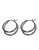 Nine West Double Hoop Earring - SILVER