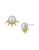 Sam Edelman Pearl Spike Stud Earrings - WHITE