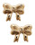 Fine Jewellery Children's 14kt Yellow Gold Bow Earrings - YELLOW