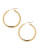 Fine Jewellery 14K Yellow Gold Polished Hoop Earrings - YELLOW GOLD