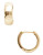 Fine Jewellery 14K Yellow Gold Polished Huggie Hoops - YELLOW GOLD