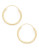 Fine Jewellery 18K Yellow Gold 12mm Endless Hoops - YELLOW GOLD