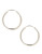 Fine Jewellery 14K White Gold Endless Hoop Earrings - WHITE GOLD