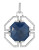 Ivanka Trump Patras Pendant 18kt White Gold - SAPPHIRE