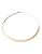 Fine Jewellery Sterling Silver And 14K Yellow Gold Light Reversible Avolto Necklace - TWO TONE COLOUR
