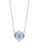 Judith Ripka La Petite Oval Stone Necklace - QUARTZ