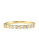 Effy 14K Yellow Gold Diamond Stack Ring - DIAMOND - 7