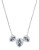 Swarovski Silver Tone Swarovski Crystal Pendant Necklace - SILVER