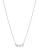 Kate Spade New York Say Yes Mrs Necklace - SILVER
